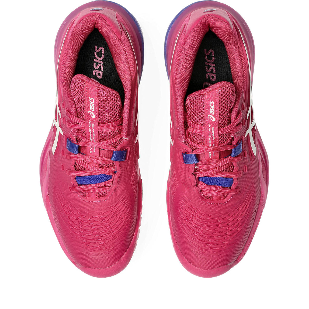Asics womens shoes  neutral running shoes mens  sneakers Gel-Resolution ¨C Hot Pink/White/Blue Tennis Sneaker