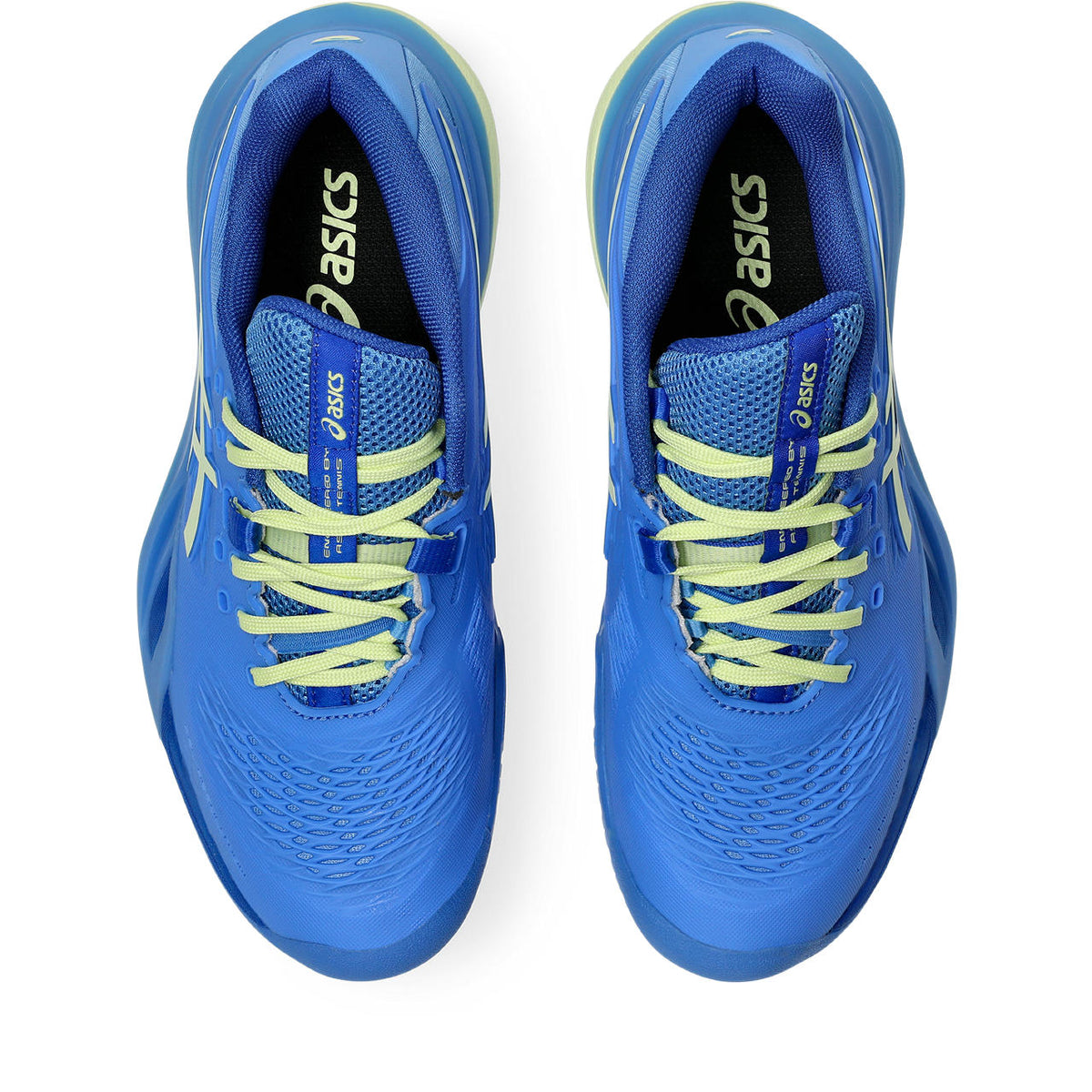 Asics womens shoes  neutral running shoes mens  sneakers Gel-Resolution ¨C Bright Blue/Pale Yellow Tennis Sneaker