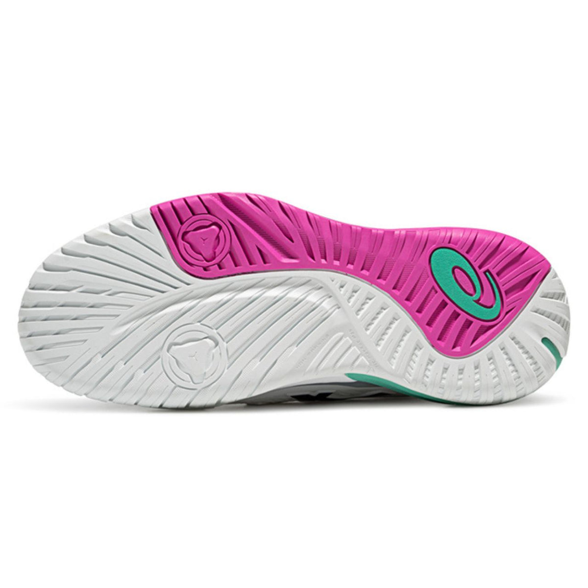 Asics womens shoes  neutral running shoes mens  sneakers Gel-Resolution ¨C White/Black/Pink/Mint Tennis Sneaker