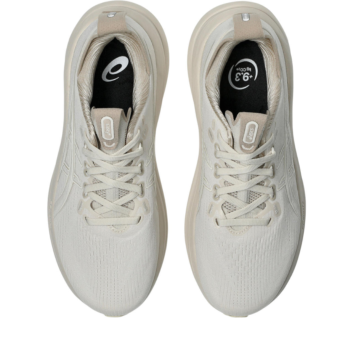 Asics womens shoes  neutral running shoes mens  sneakers  Gel-Nimbus 28 ¨C Off-White/Beige Running Shoe