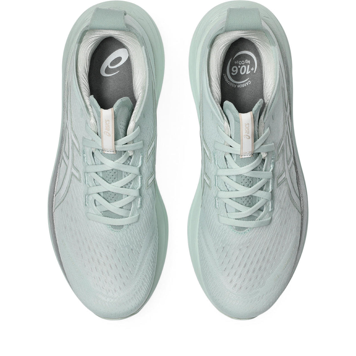Asics womens shoes  neutral running shoes mens  sneakers  Gel-Nimbus 28 ¨C Light Sage Green Running Shoe