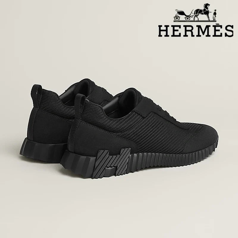 Herm¨¨s Bouncing Black Sneaker