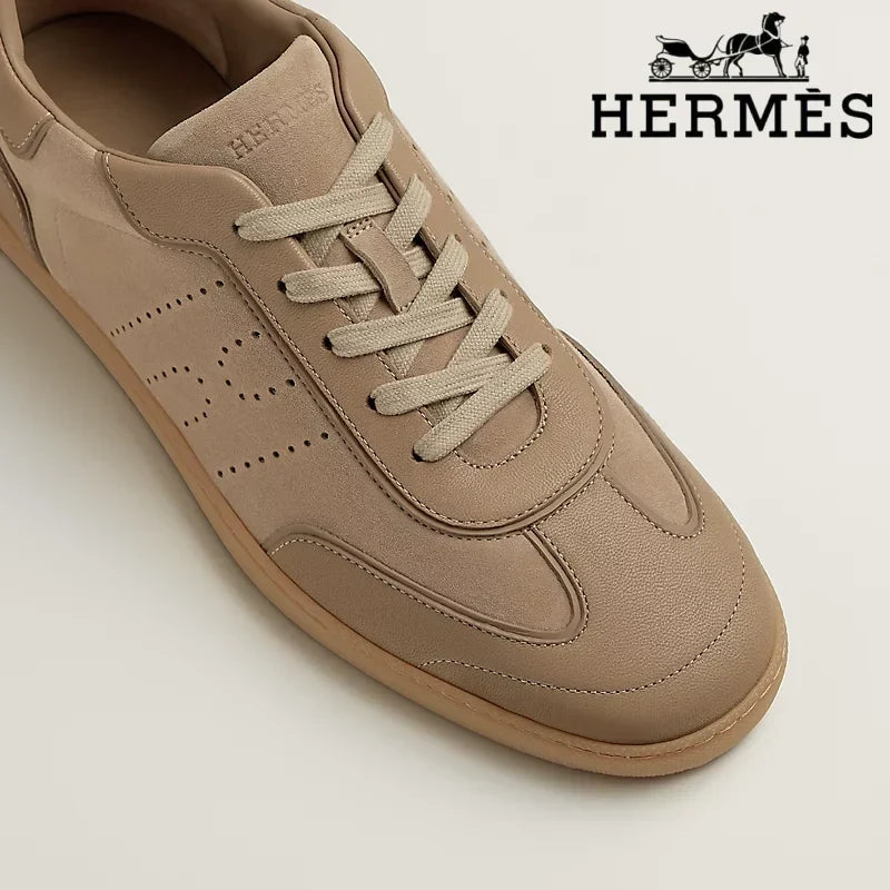 Herm¨¨s Boomerang Taupe Sneaker