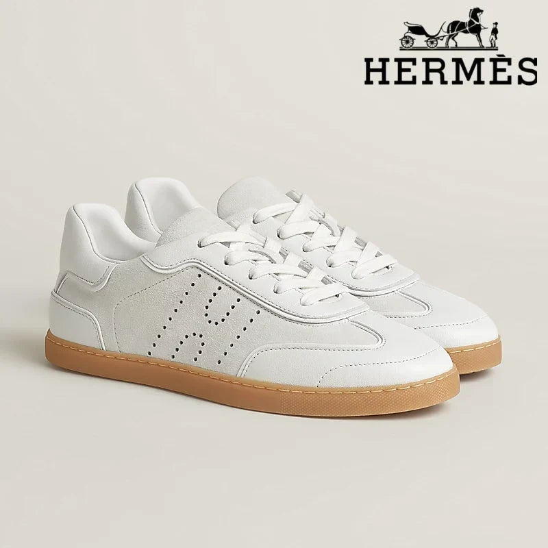 Herm¨¨s Boomerang Off-White Sneaker