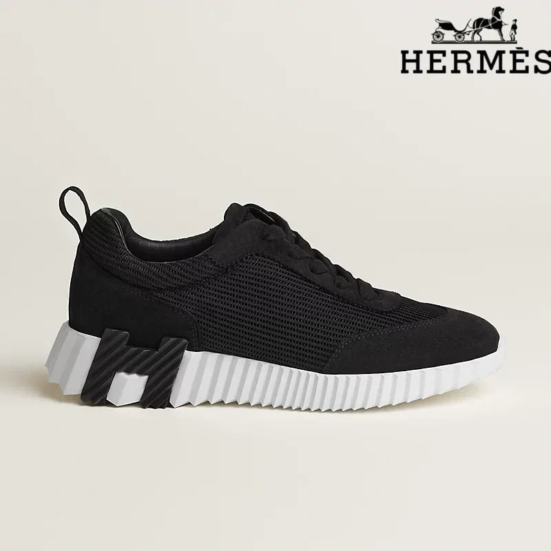Herm¨¨s Black Electric Sneakers