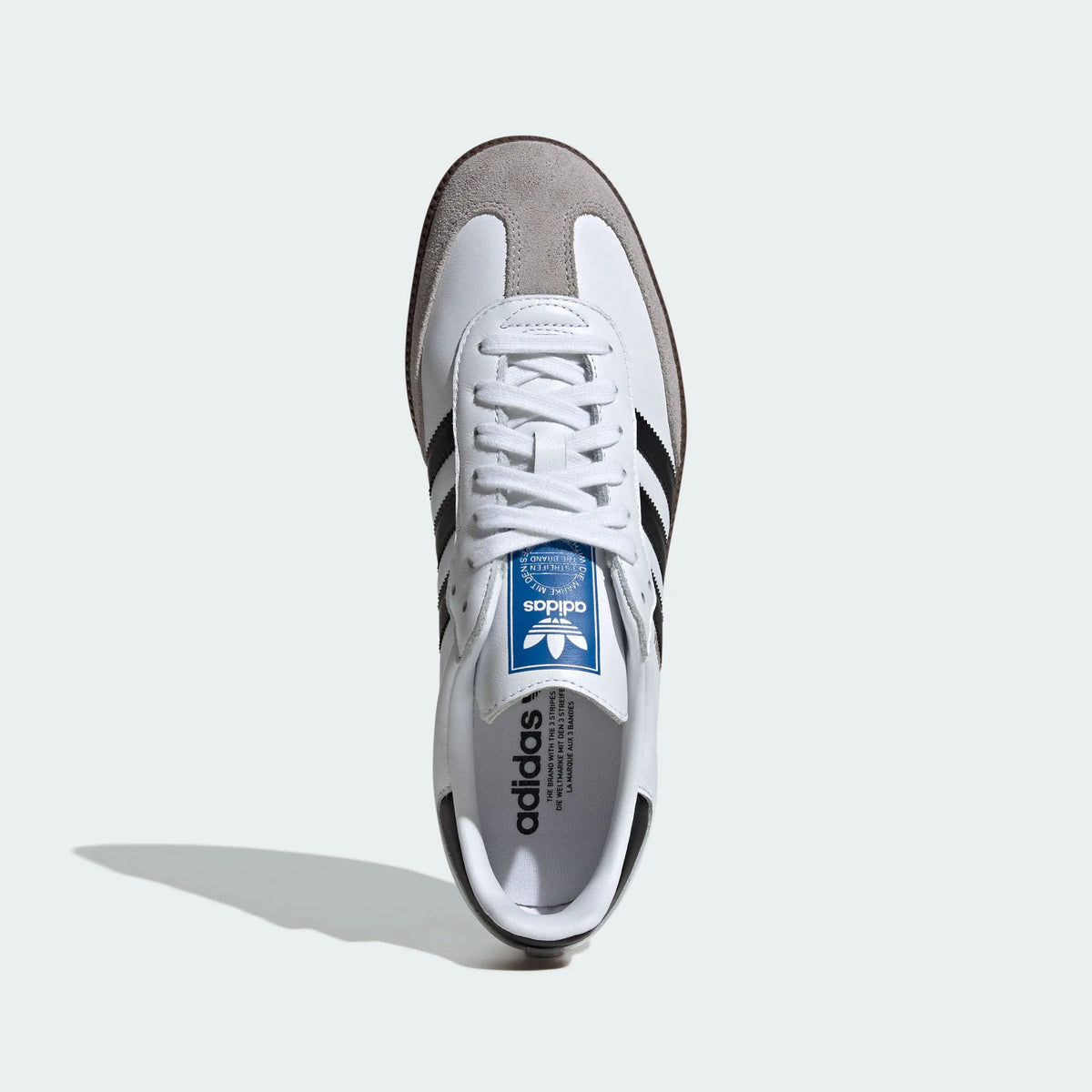 Adidas Originals ¨C White / Black Leather Casual Sneakers