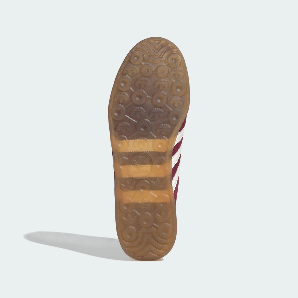 Adidas Originals ¨C Burgundy / Off-White Suede Casual Sneakers