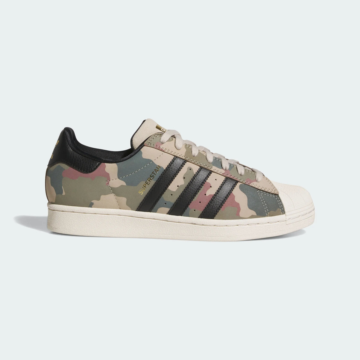 Adidas Originals ¨C Camouflage Print Leather Casual Sneakers