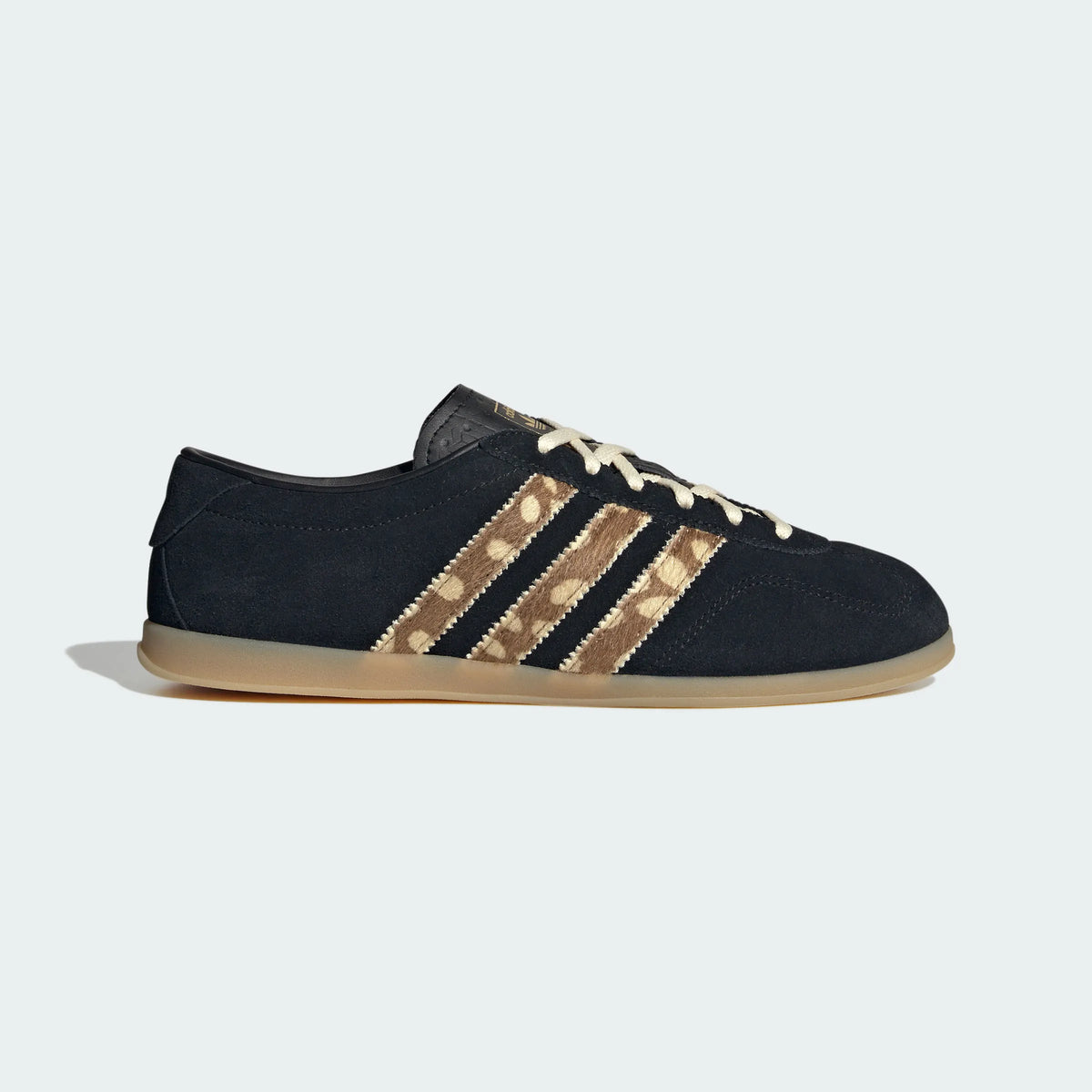 Adidas Originals ¨C Black Leopard Print Suede Casual Sneakers