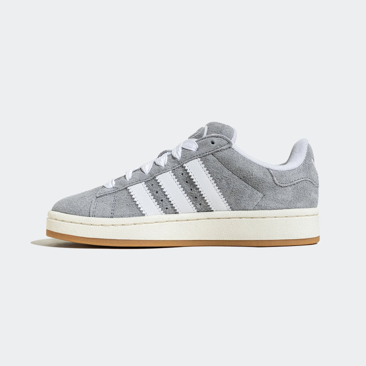 Adidas Originals ¨C Grey / White Suede Platform Casual Sneakers