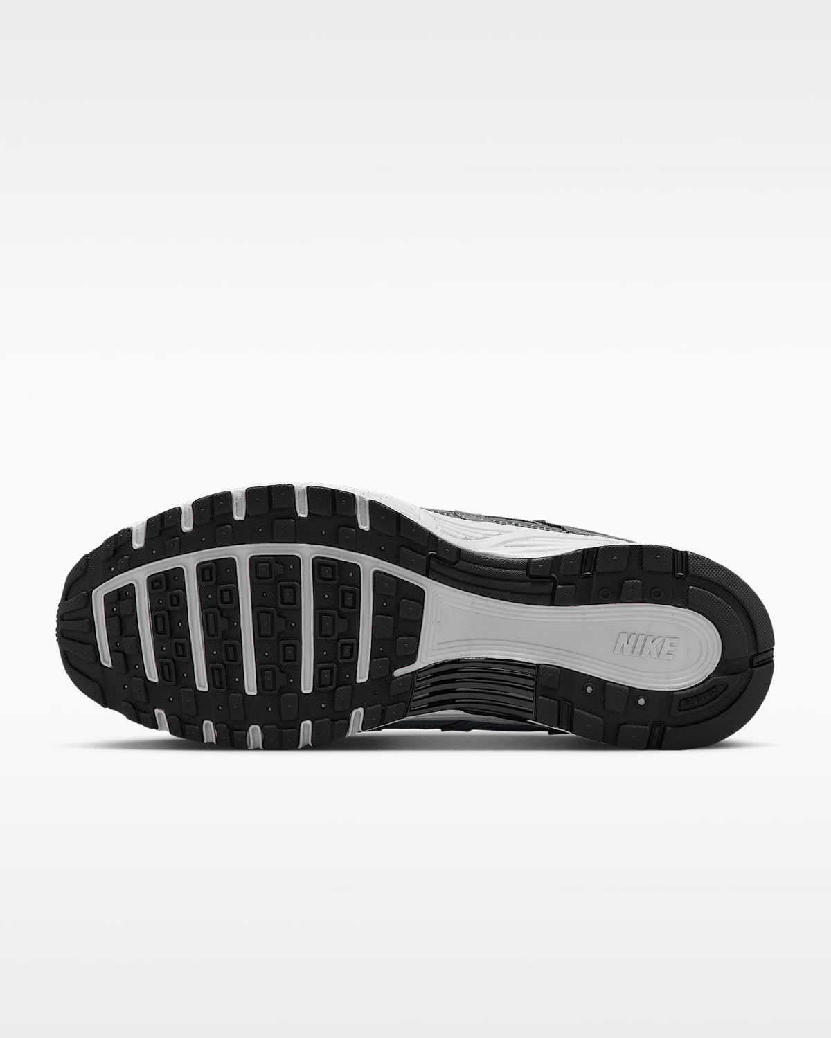 Nike P-6000 ¨C Grey / Black / Blue Mesh Athletic Sneakers