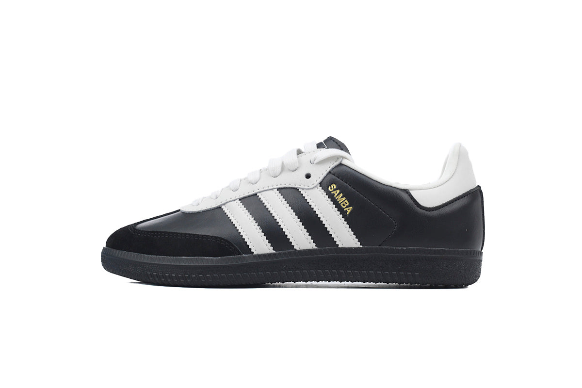 adidas samba  women's shoes  men's samba sneakers adidas samba black OG ¨C Classic Leather Sneakers