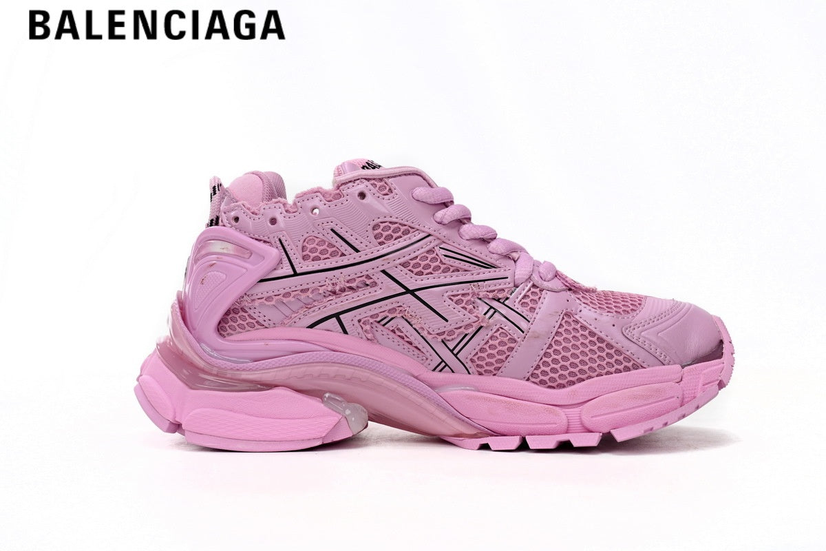 Balenciaga Runner men's shoes  women sneakers¡ª Light Pink