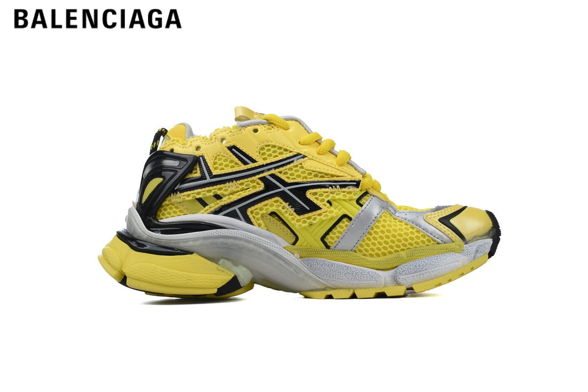 Balenciaga Runner men's shoes  women sneakers¡ª Yellow / Black