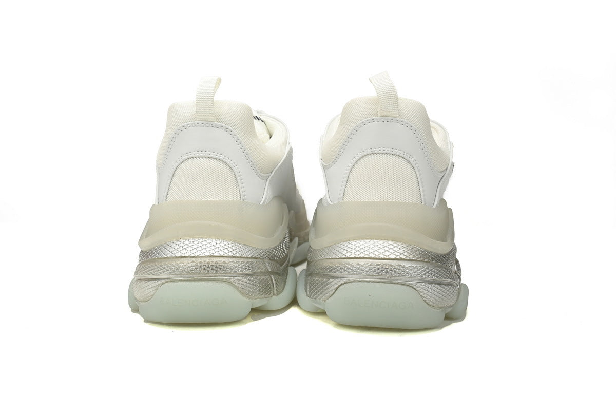 Balenciaga men's shoes Track  Triple S Clear Sole Sneakers balenciaga runners  White