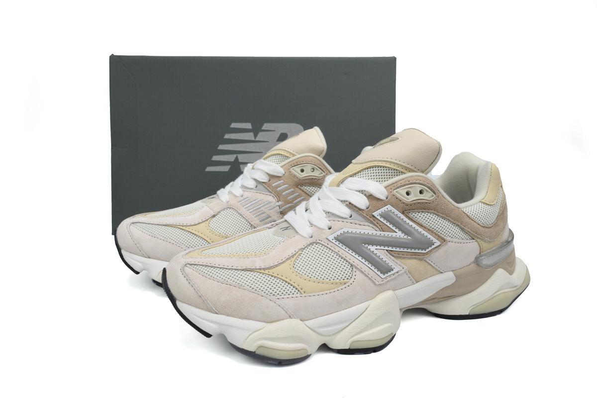New Balance 9060 Women's & Men's Chunky Retro Sneakers - Beige & Cream