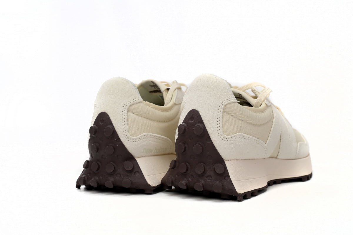 New Balance 327 Women's & Men's Retro Sneakers - Cream & Ivory