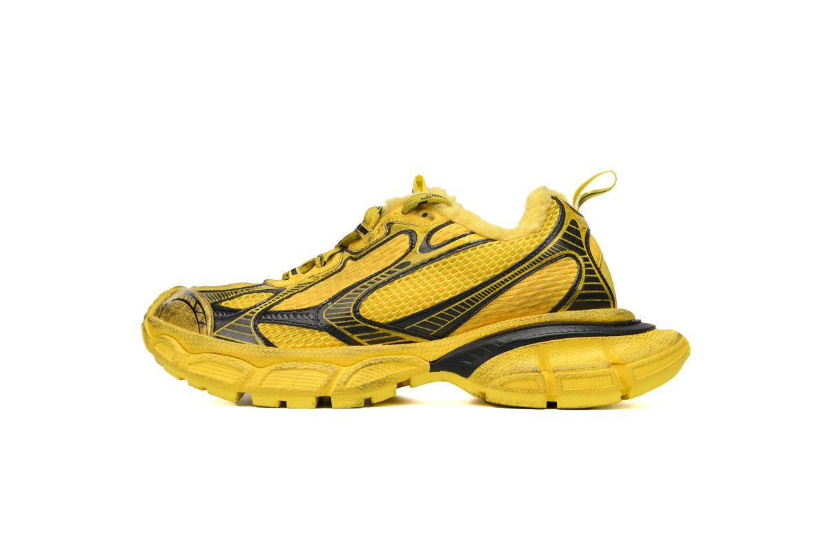 Balenciaga 3XL men's shoes Track Sneaker ¨C Low-Top Chunky Sole balenciaga runners  yellow