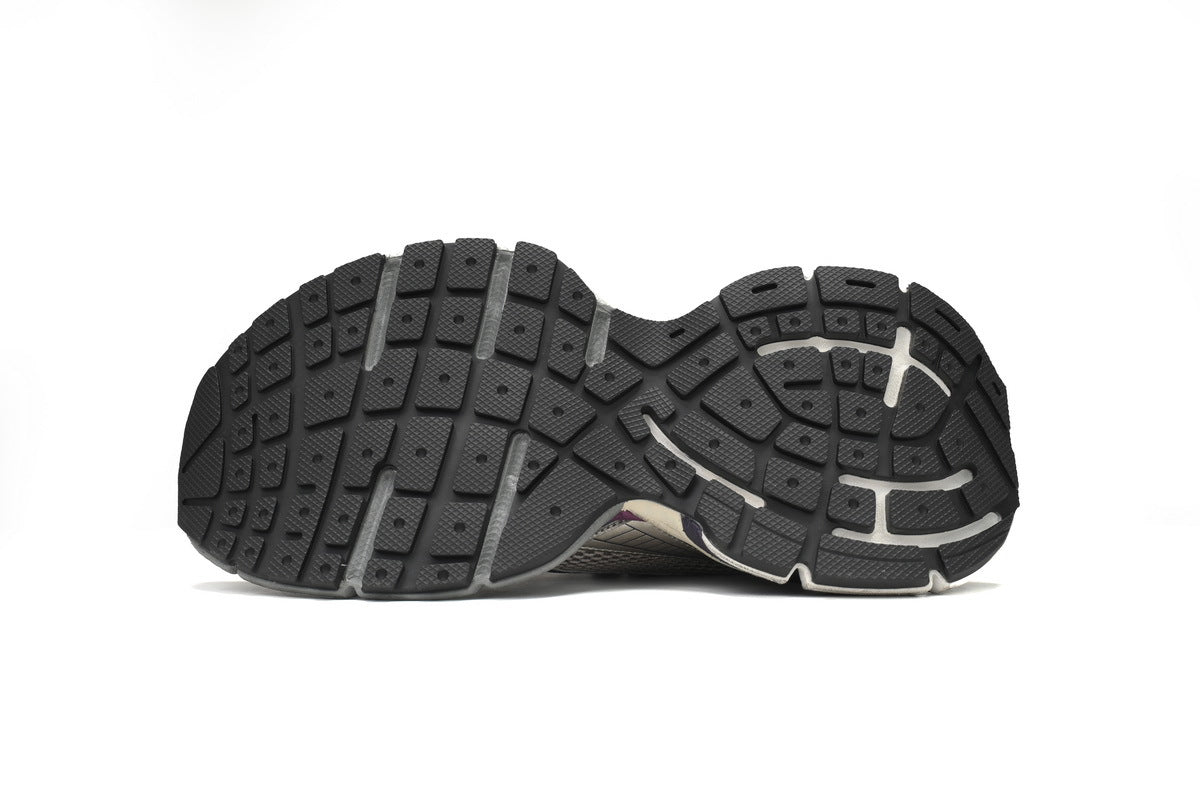 Balenciaga 3XL men's shoes Track Sneaker ¨C Low-Top Chunky Sole balenciaga runners Grey-purple