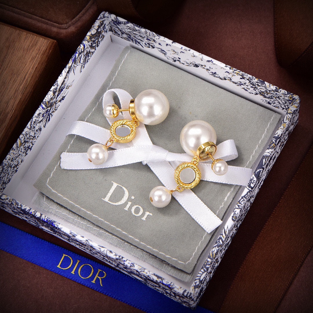 Dior Tribales 18K Gold Earrings