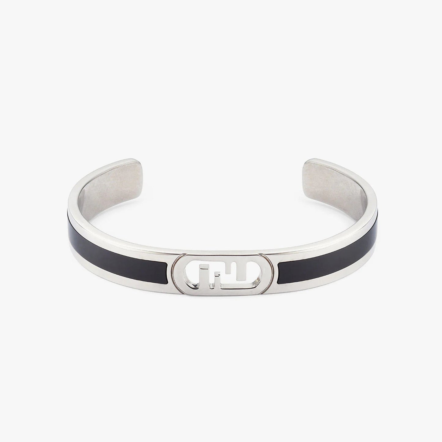 Fendi Open Cuff 18K Gold Bracelet