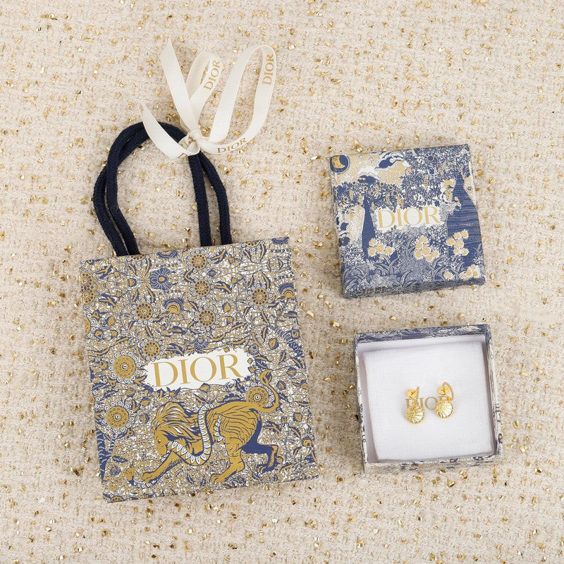 Dior ROSE CELESTE Gold 18K Gold Earrings