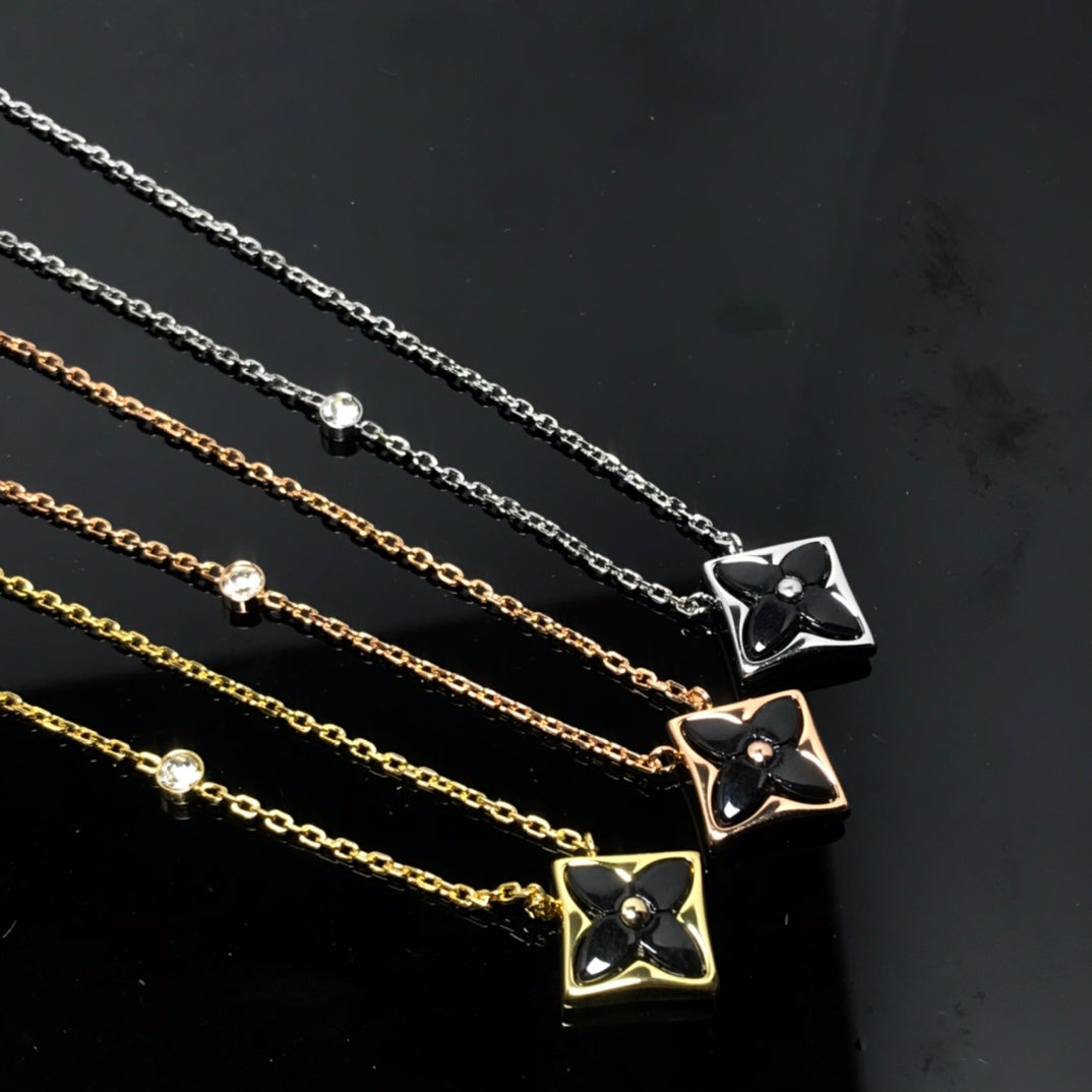 Louis Vuitton Color Blossom 18K Gold Necklace