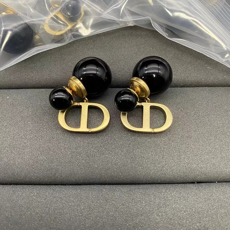 Dior Petit Pearl 18K Gold Earrings