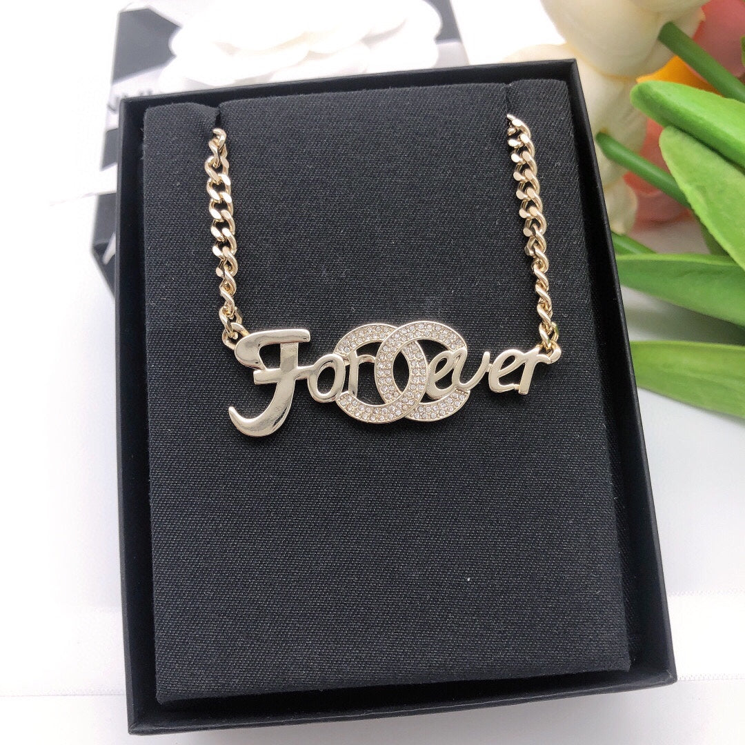 Chanel Forever 18K Gold Necklace