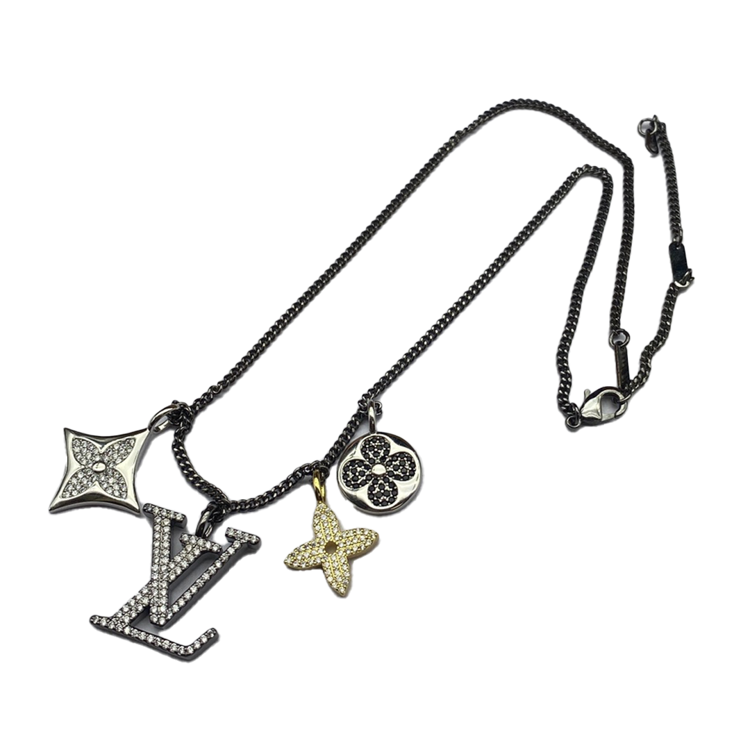 Louis Vuitton Turquoise 18K Gold Necklace