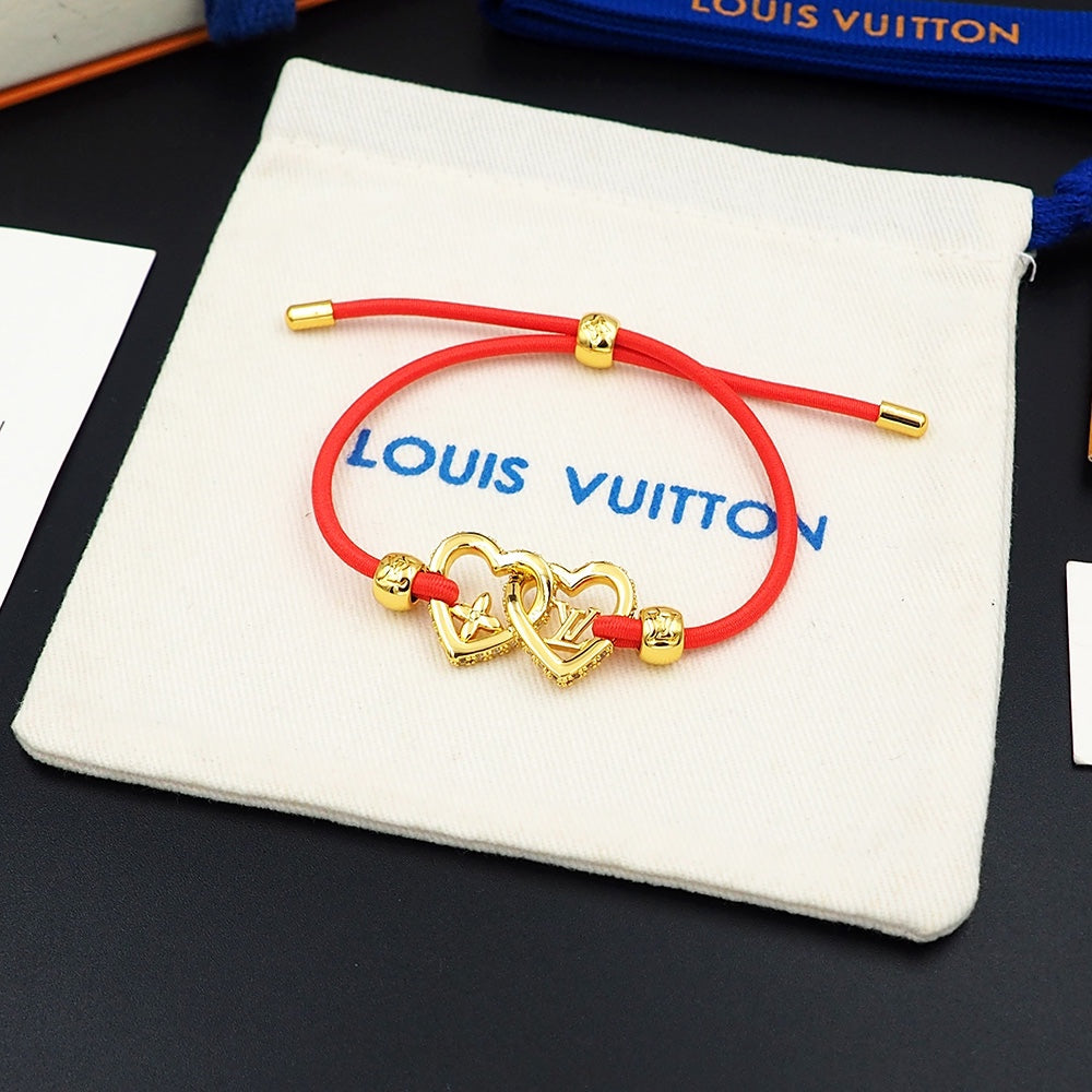 Louis Vuitton My Love Red 18K Gold Bracelet