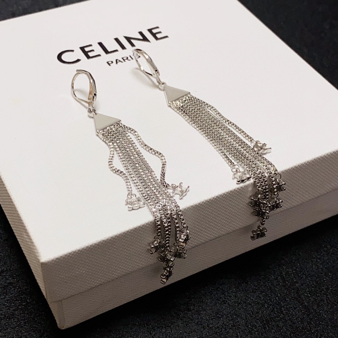 Celine 18K Gold Earrings