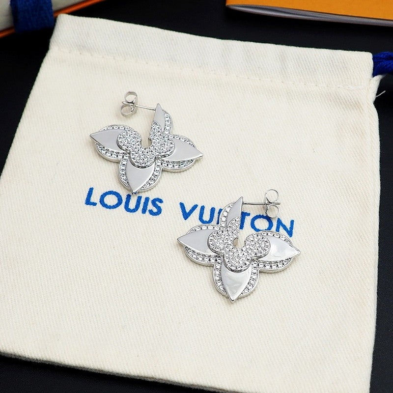 Louis Vuitton Medaillon 18K Gold Earrings