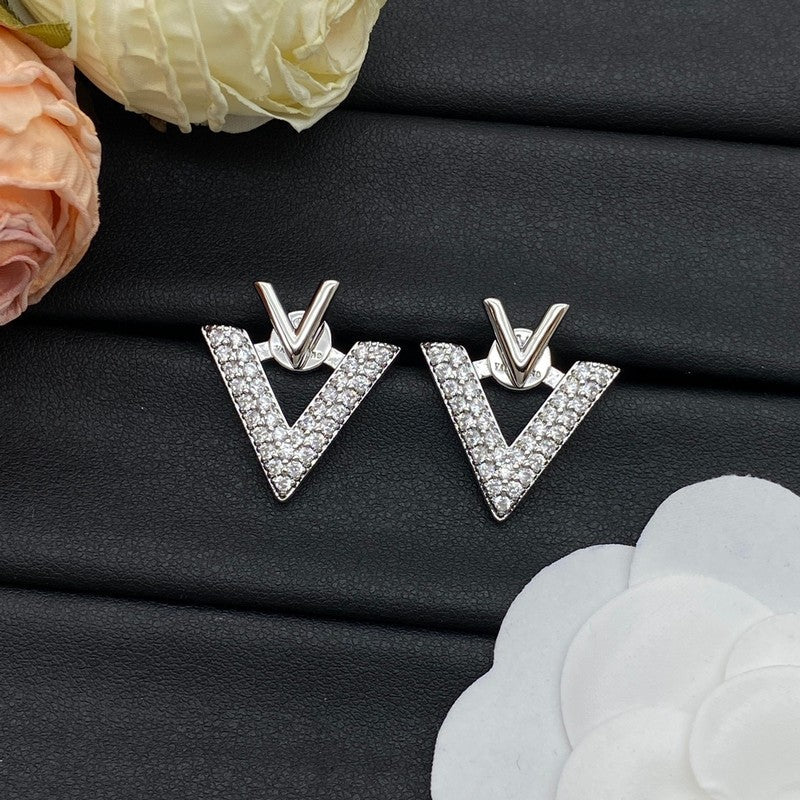 Valentino Valentino Diamond 18K Gold Earrings