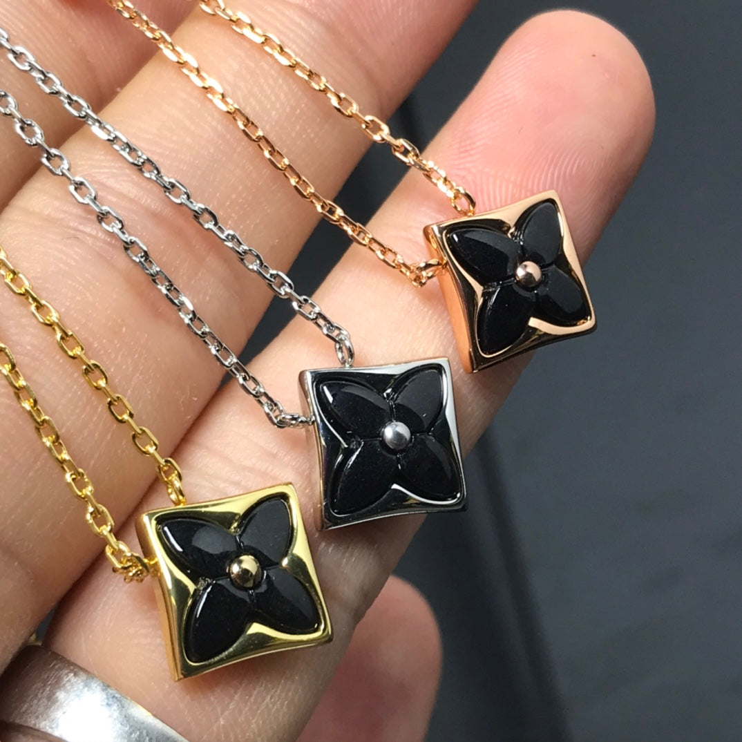 Louis Vuitton Color Blossom 18K Gold Necklace