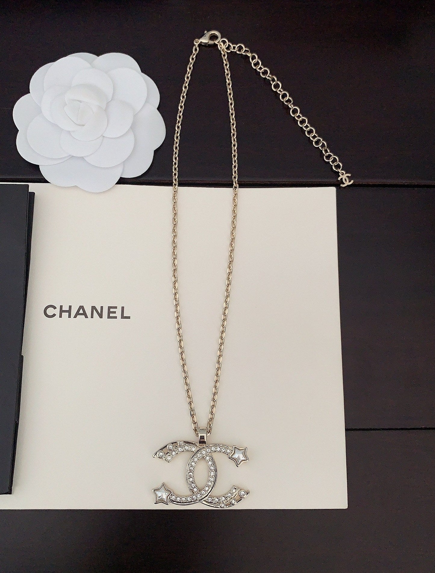 Chanel Star Choker 18K Gold Necklace
