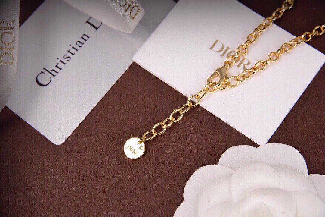 Dior 30 Montaigne Choker 18K Gold Necklace