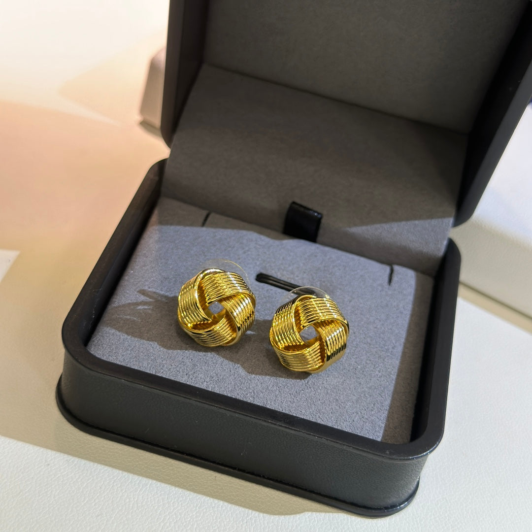 Celine 18K Gold Earrings
