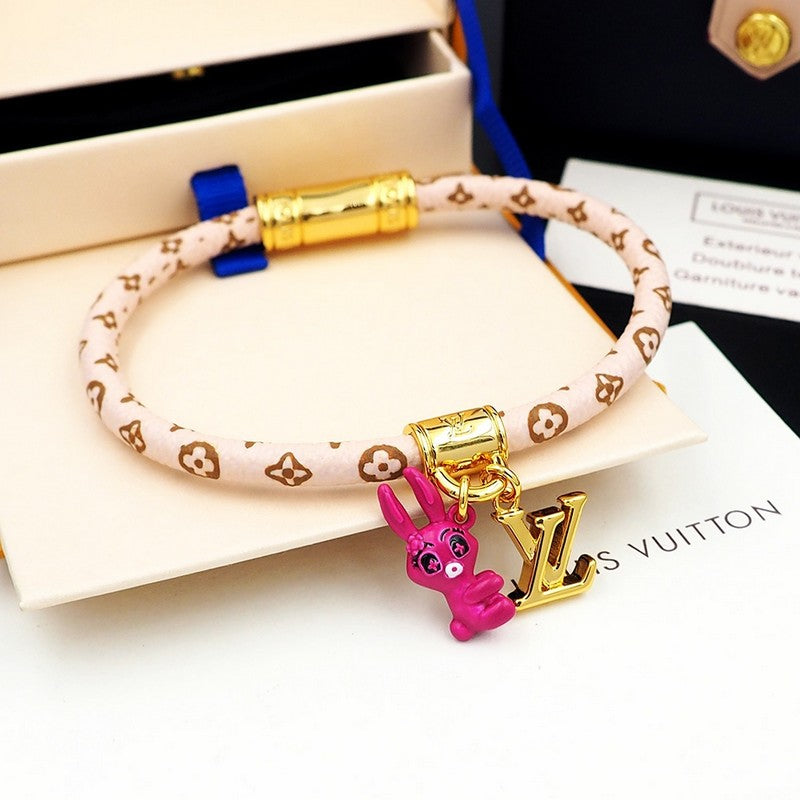 Louis Vuitton Animogram 18K Gold Bracelet