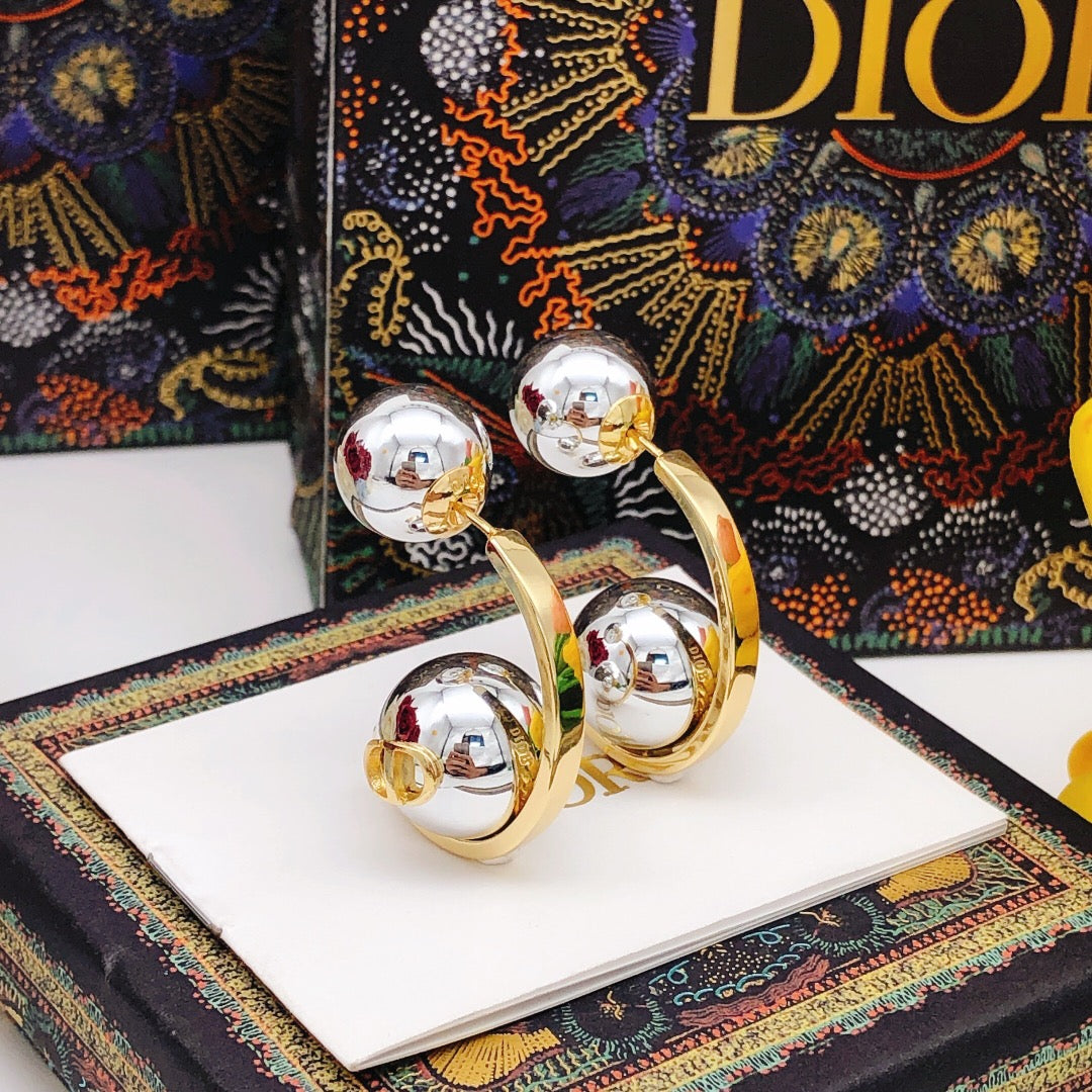 Dior Tribales 18K Gold Earrings