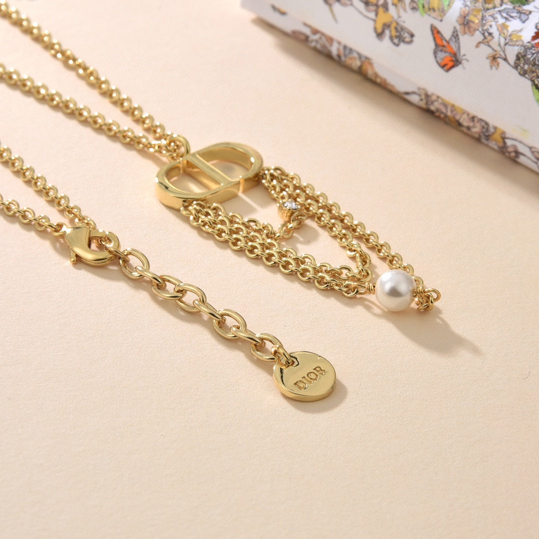Dior Chain 18K Gold Necklace