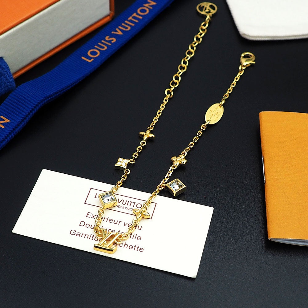 Louis Vuitton In The Sky 18K Gold Bracelet