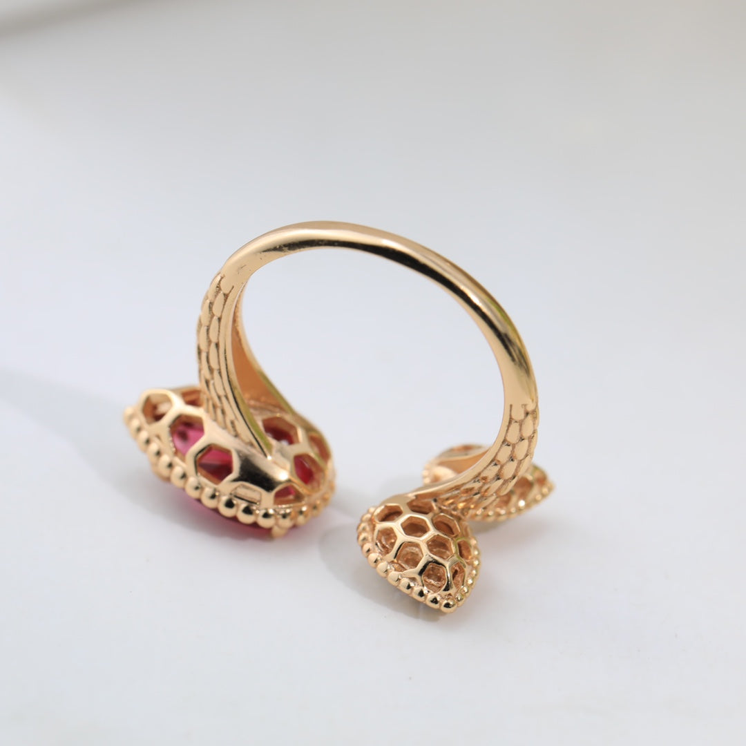 Serpent Boh ̈ ̈me Diamonds 18K Gold Ring