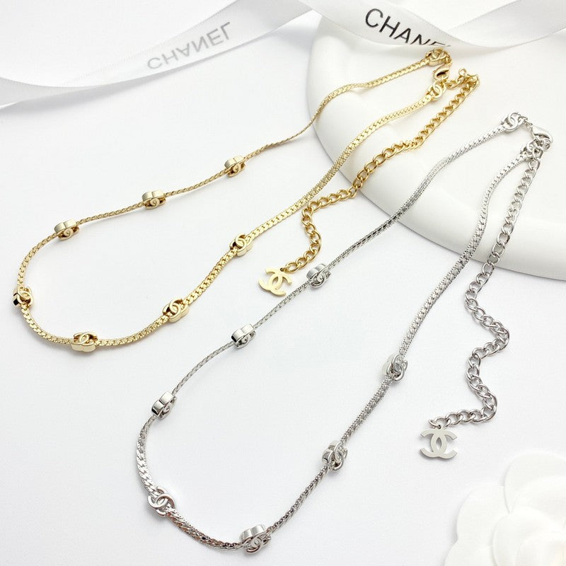 Chanel Chain 18K Gold Necklace