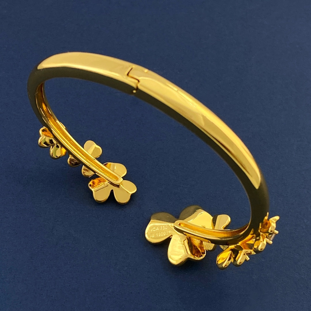 Frivole Seven Flowers 18K Gold Bracelet