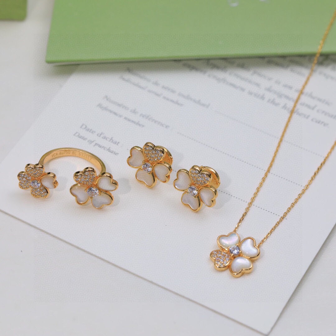 Cosmos Medium 18K Gold Earrings