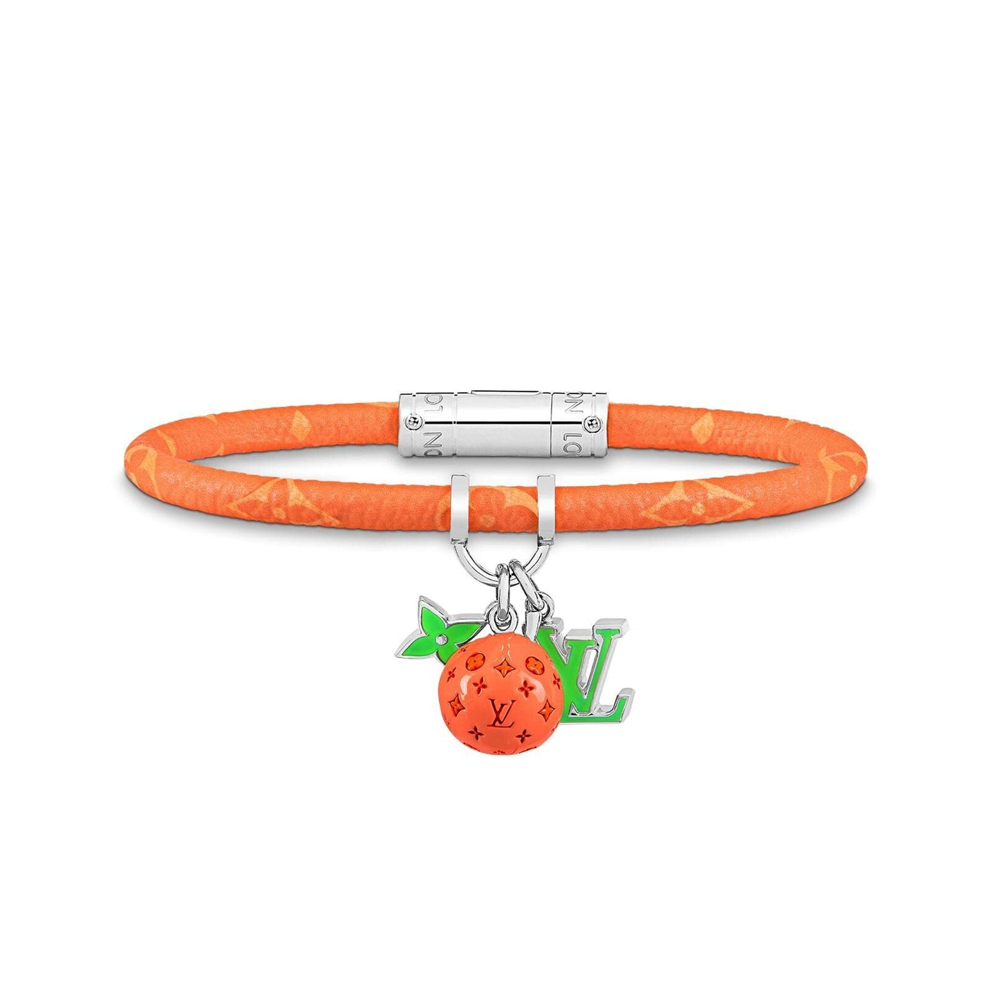 Louis Vuitton Hang It Fruits Orange 18K Gold Bracelet