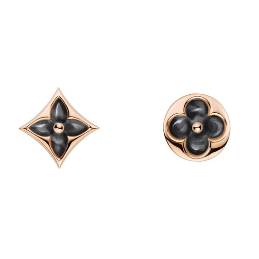 Louis Vuitton Blossom 18K Gold Earrings